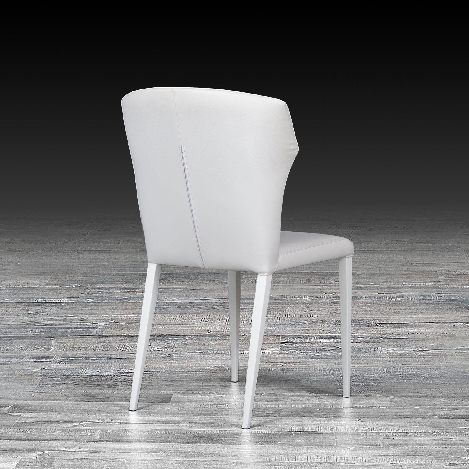 Isabella white la dining chair