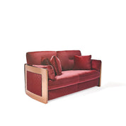 adagio rgss burgandy modern 8 sofa set