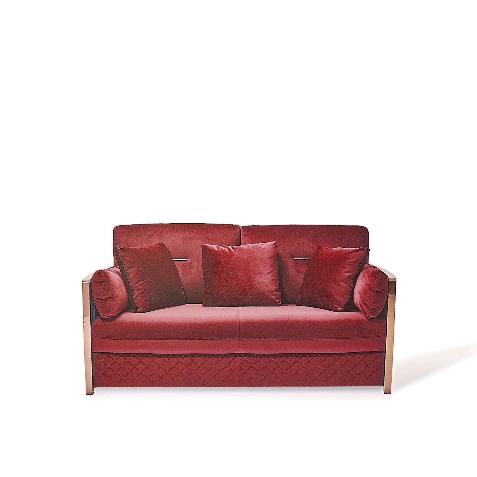 adagio rgss burgandy stylish 7 sofa set