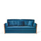 Adagio Dark Blue Sofa Set