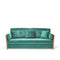 Adagio Dark Green Sofa Set