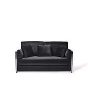 adagio silver black stylish 7 sofa set