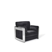 adagio silver black stylish 8 sofa set