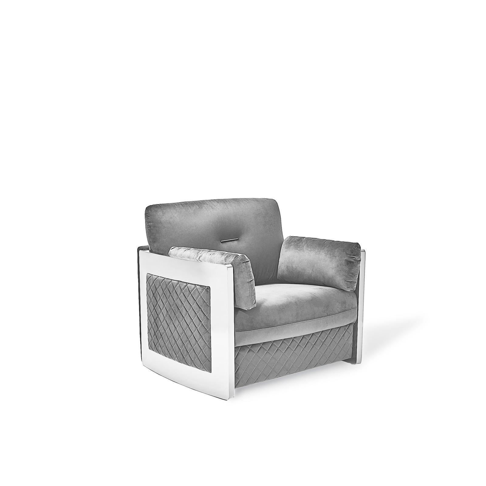 adagio silver gray allamoda 7 sofa set