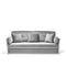 adagio silver gray luxury 7 sofa set