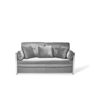 adagio silver gray modern 8 sofa set