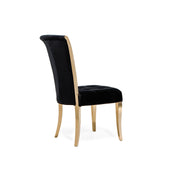 alanso gold black allamoda 7 dining chair