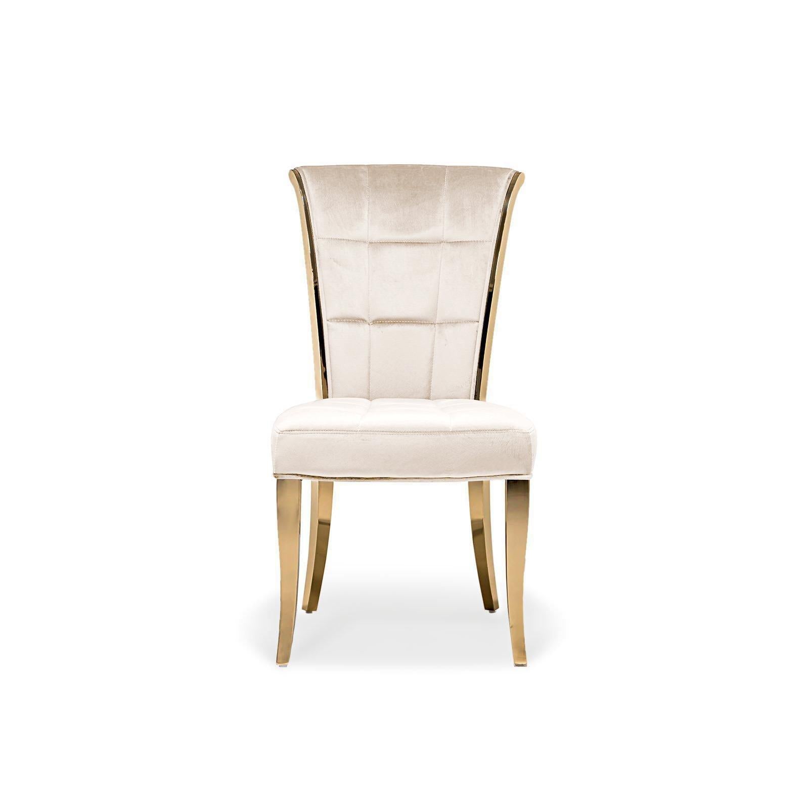 alanso tgss beige stylish 7 dining chair