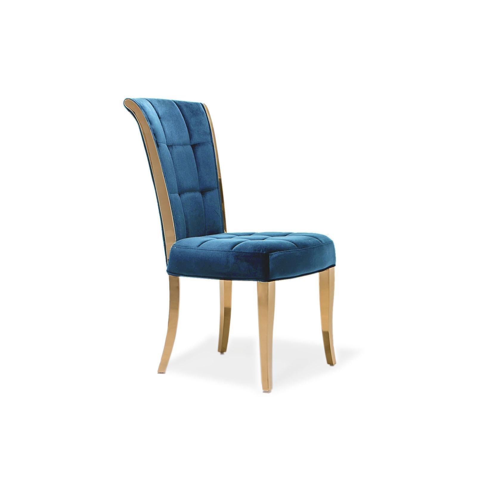 alanso tgss dark blue dining chair