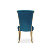 alanso tgss dark blue modern 8 dining chair