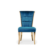 alanso tgss dark blue stylish 7 dining chair