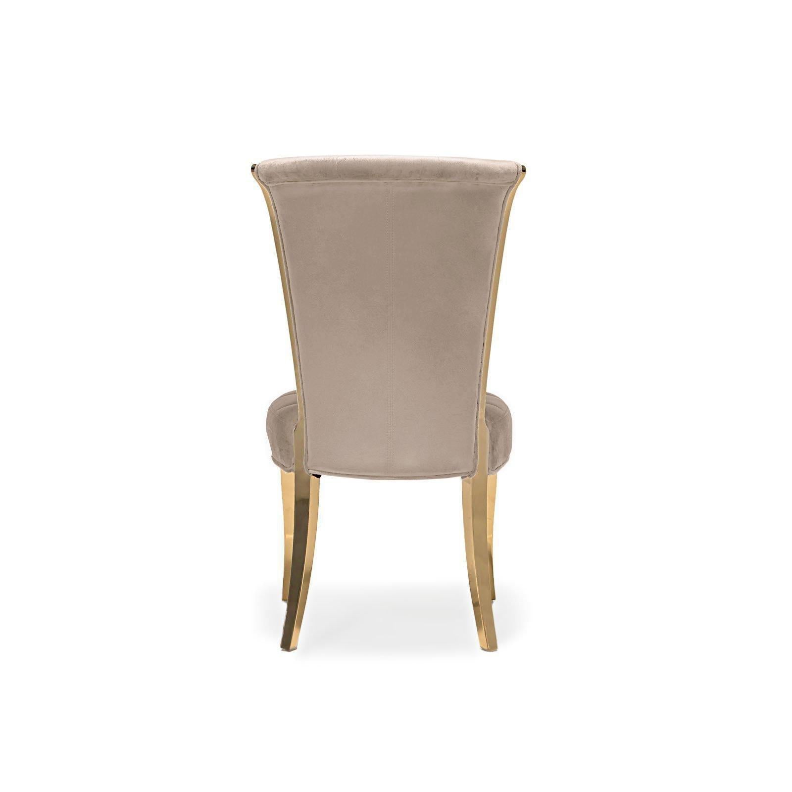 alanso tgss taupe modern 8 dining chair