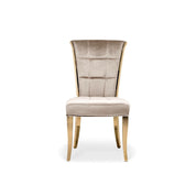 alanso tgss taupe stylish 7 dining chair