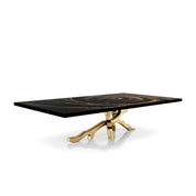 albero brtgss black fiore large coffee table