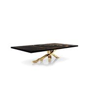 albero brtgss black fiore small coffee table