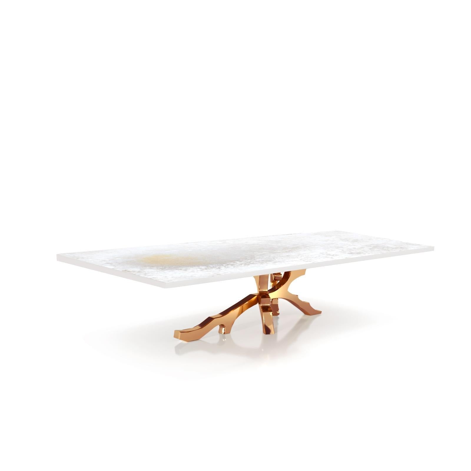 albero rgss white art small coffee table