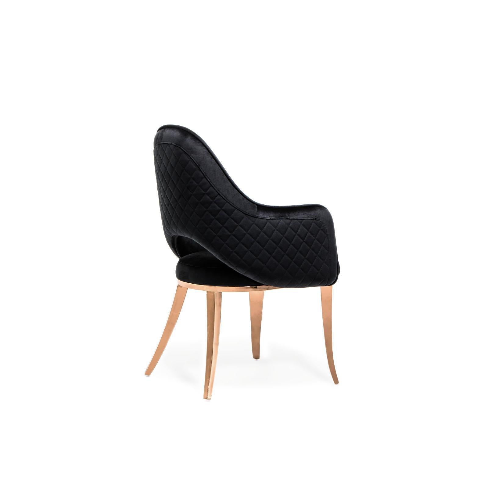 alegra rg black allamoda 7 dining chair