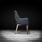 alegra rg black allamoda dining chair