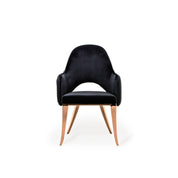 alegra rg black dining chair