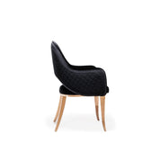 alegra rg black stylish 7 dining chair