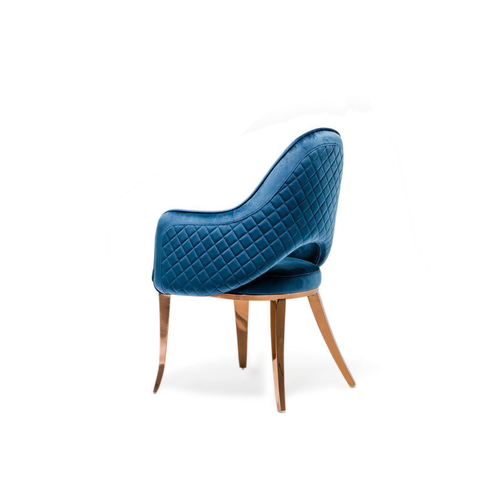 alegra rg blue allamoda 7 dining chair