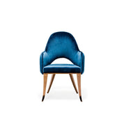 alegra rg blue dining chair