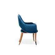 alegra rg blue stylish 7 dining chair