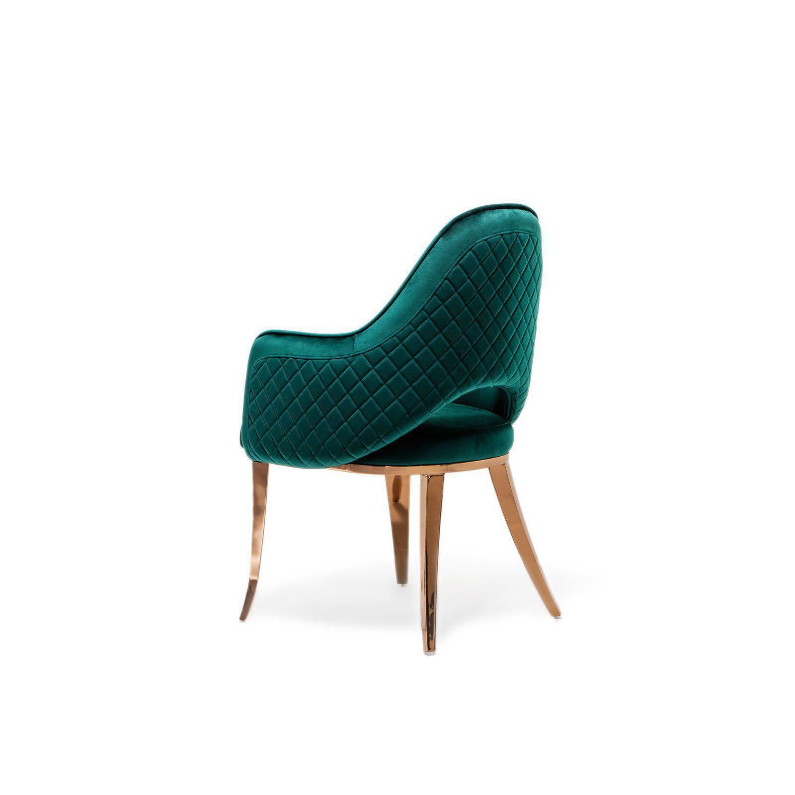 alegra rg green allamoda 7 dining chair