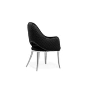 alegra silver black allamoda 7 dining chair