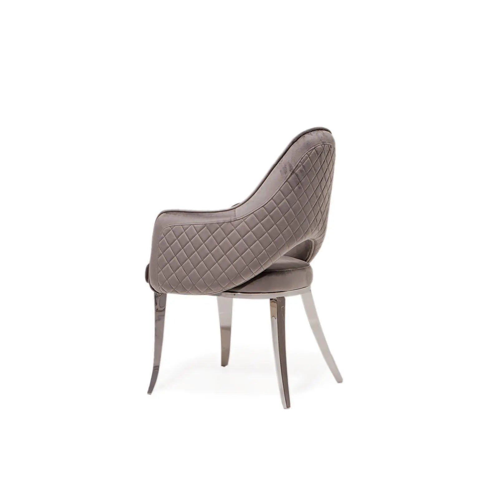 alegra silver gray allamoda 7 dining chair