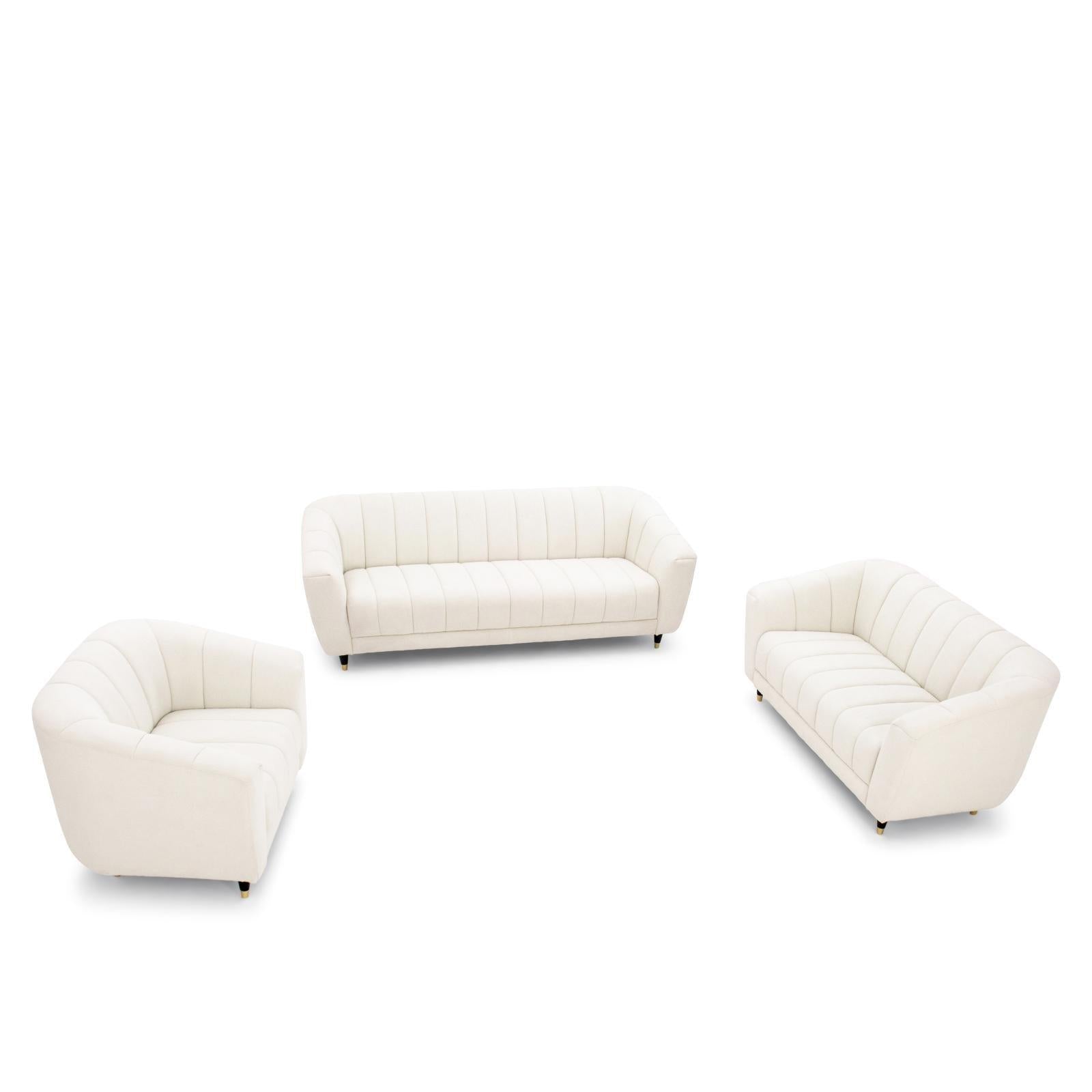 alessandro white ax8 sofa set