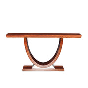 aliosso brown console table