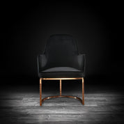 andria rgss black modern 1 dining chair