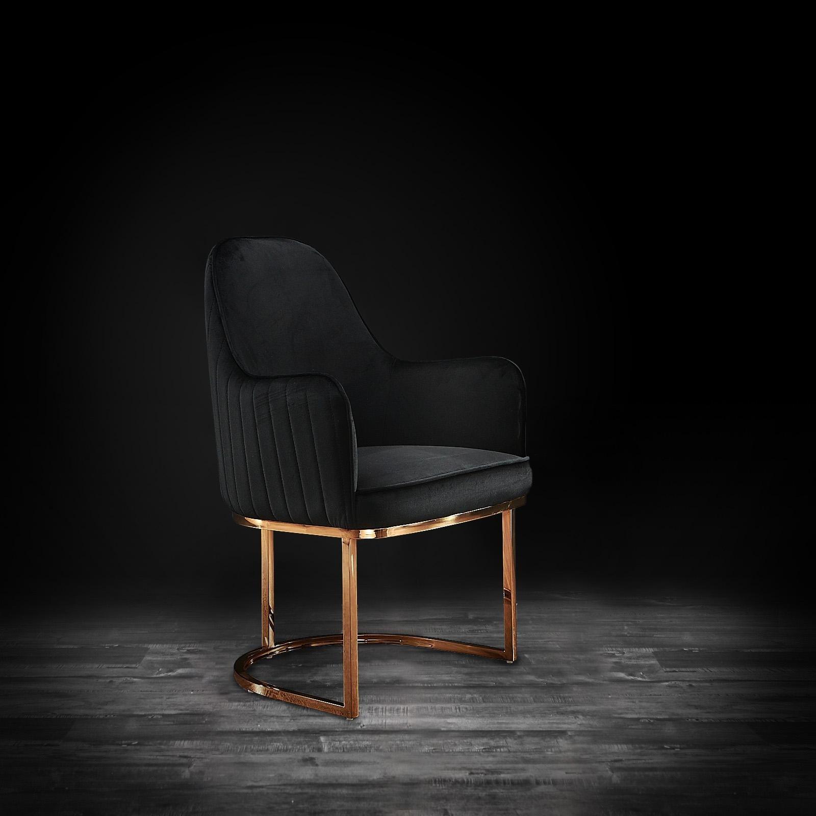 andria rgss black stylish 1 dining chair