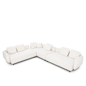 antonio white modern 8 sectional