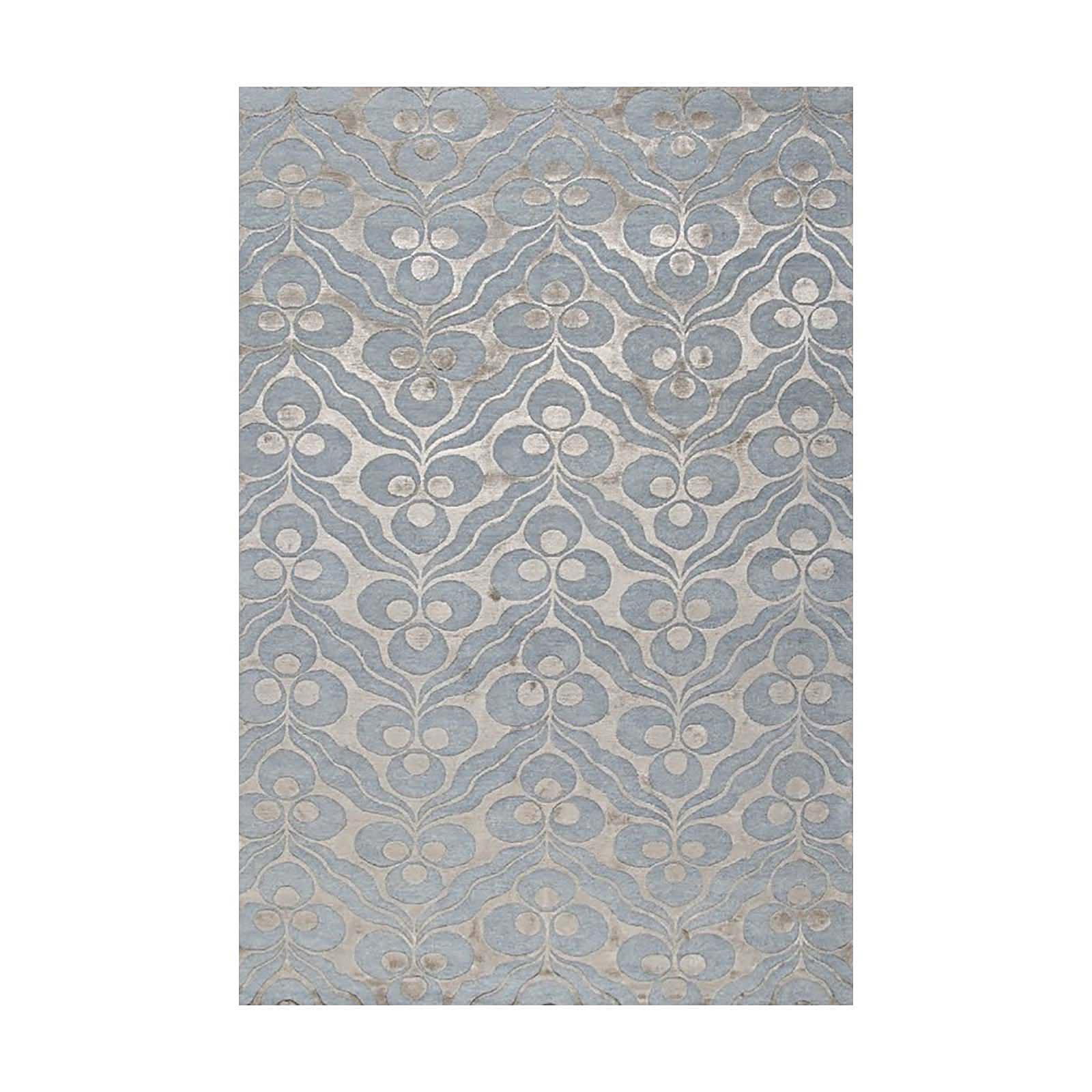 aramesh2 blue gray rug