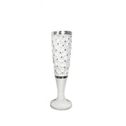 asterism small white vase