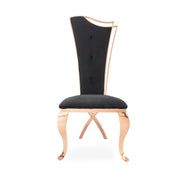 Belladonna Rose Gold Dining Chair - My Store