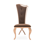 Belladonna Rose Gold Dining Chair - My Store