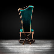 belladonna rg green modern 1 dining chair