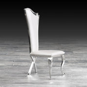 belladonna white stylish dining chair