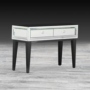 beverly mirrored stylish console table