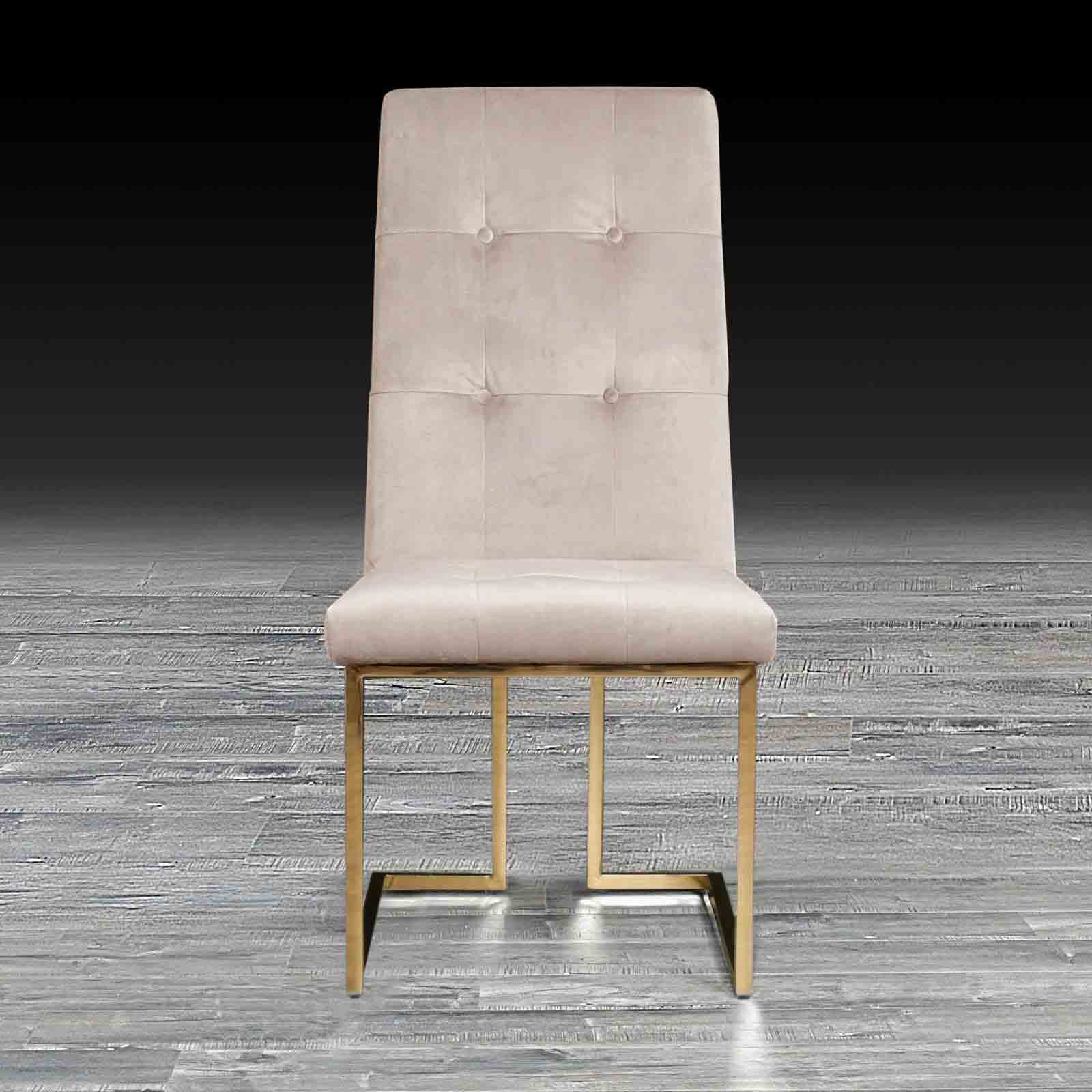 Cameron Titanium Gold Dining Chair - My Store