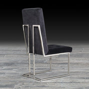 cameron black ss la dining chair