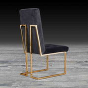 Cameron Titanium Gold Dining Chair - My Store