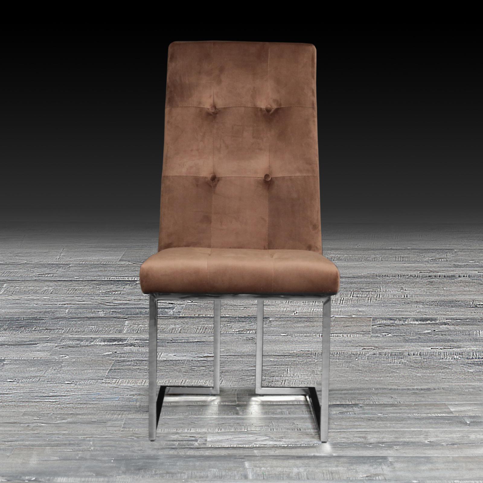 cameron brown ss modern dining chair