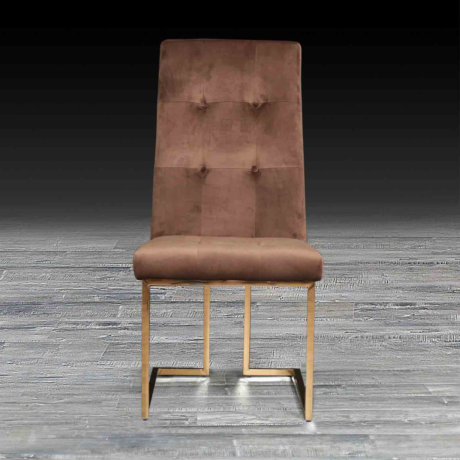 Cameron Titanium Gold Dining Chair - My Store