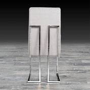 cameron gray luxury dining chair