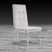 cameron gray stylish dining chair