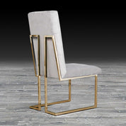 Cameron Titanium Gold Dining Chair - My Store